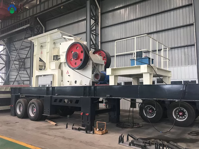 Mobile Jaw Crusher Plant